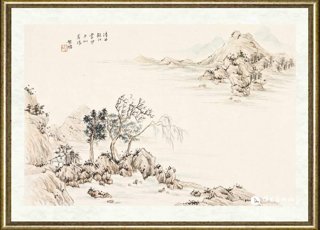 孟繁玮_渚曲疑江尽 沙平似岸浮